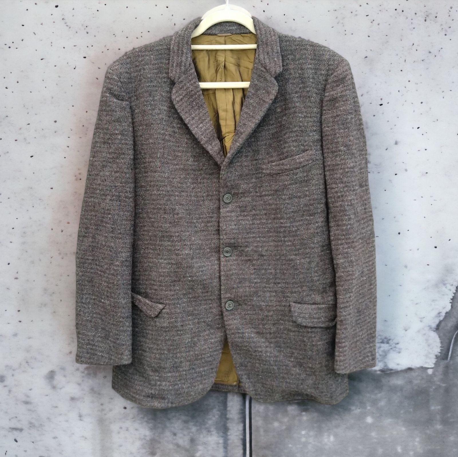 ☆美品☆ HARRIS TWEED ハリスツイード ツイードジャケット テーラード