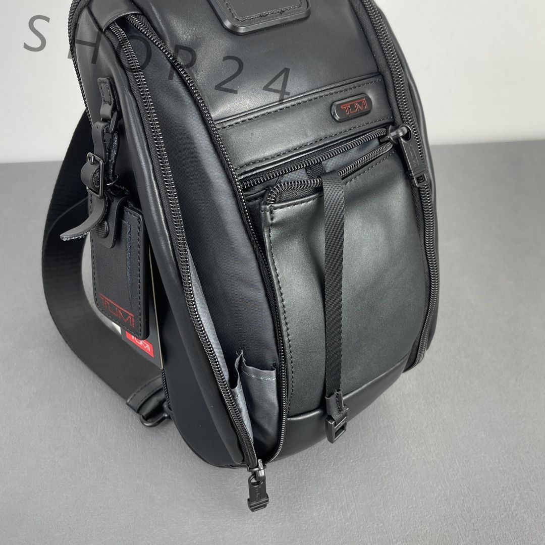 新品未使用 TUMI トゥミ ボディバッグ ウエストバッグ メンズ バッグ ブラック 96303214