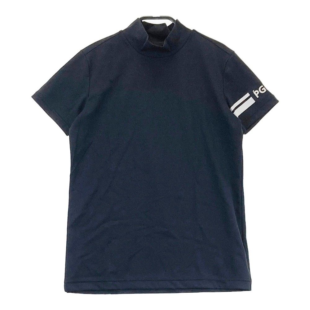 サイズ：0 PGG PEARLY GATES パーリーゲイツ モックネック半袖Tシャツ