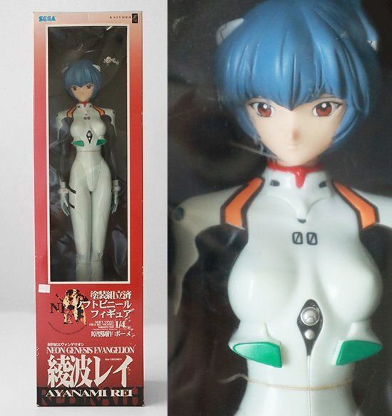 セガ/海洋堂 1/4 新世紀エヴァンゲリオン 綾波レイ 計2点セット 塗装