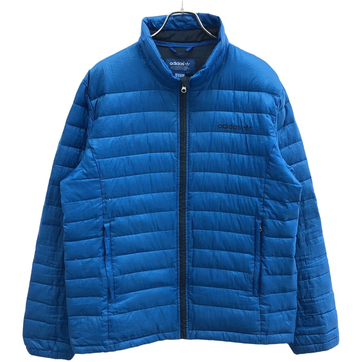 adidas アディダス ダウンジャケット G86327 ブルー 2XL - メルカリ