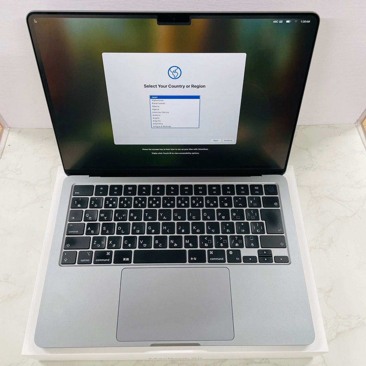Apple MacBook Air 13 M2 8GB 256GB スペースグレイ MLXW3J|A
