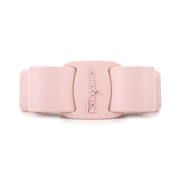 フェラガモ　バレッタ　ピンク新品未使用 新品 フェラガモ FERRAGAMO バレッタ バレッタ ライトピンク