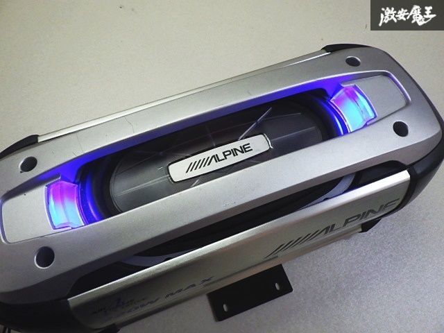 【動作確認済】ALPINE アルパイン ウーファー 220W 動作確認済】ALPINE アルパイン ウーファー 220W
