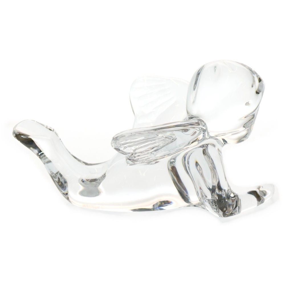 万能 Baccarat バカラ フィギュリン エンジェル 天使 モチーフ オブジェ オーナメント 置物 インテリア クリスタルガラス 当店最大級の品揃え！