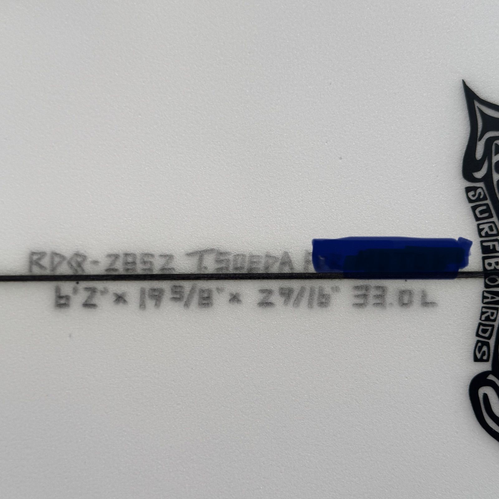 極美中古 ロックダンス ROCKDANCE サーフボード 6'2 ショートボード