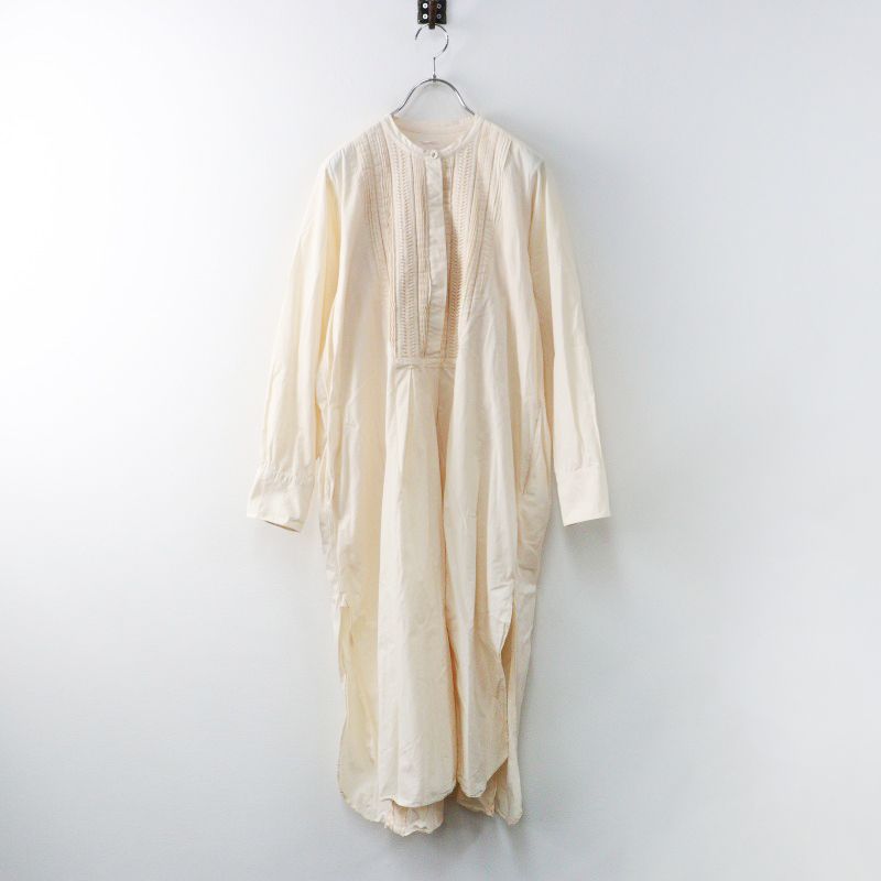 定価4万 フィータ Pheeta コットンクルーネックドレス Trinity 2|ピンク系 ピンタック レース ワンピース インド製 2400014432343