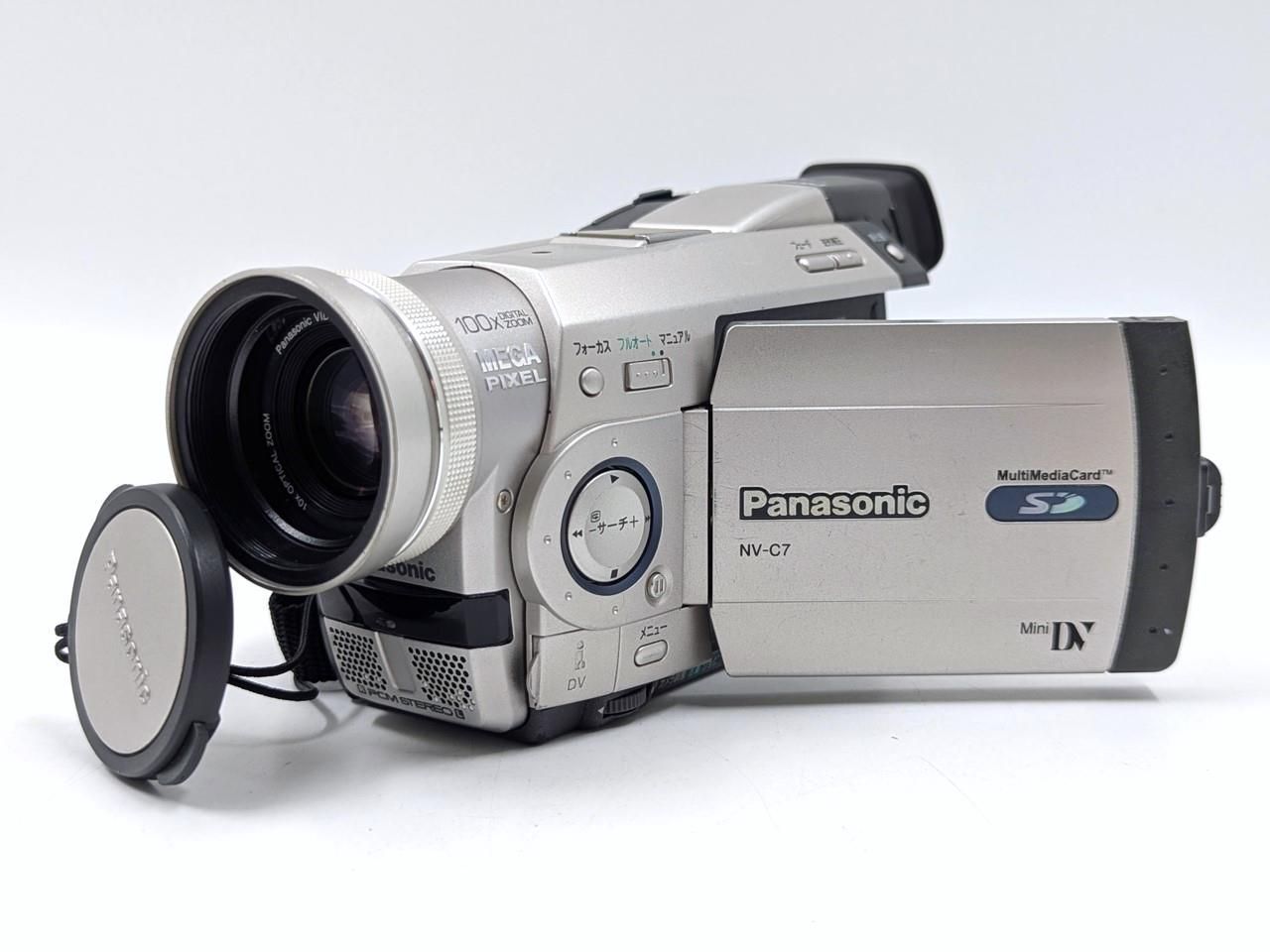miniDVのダビングに Panasonic パナソニック ビデオカメラ NV C 7 03 7日間保証付き