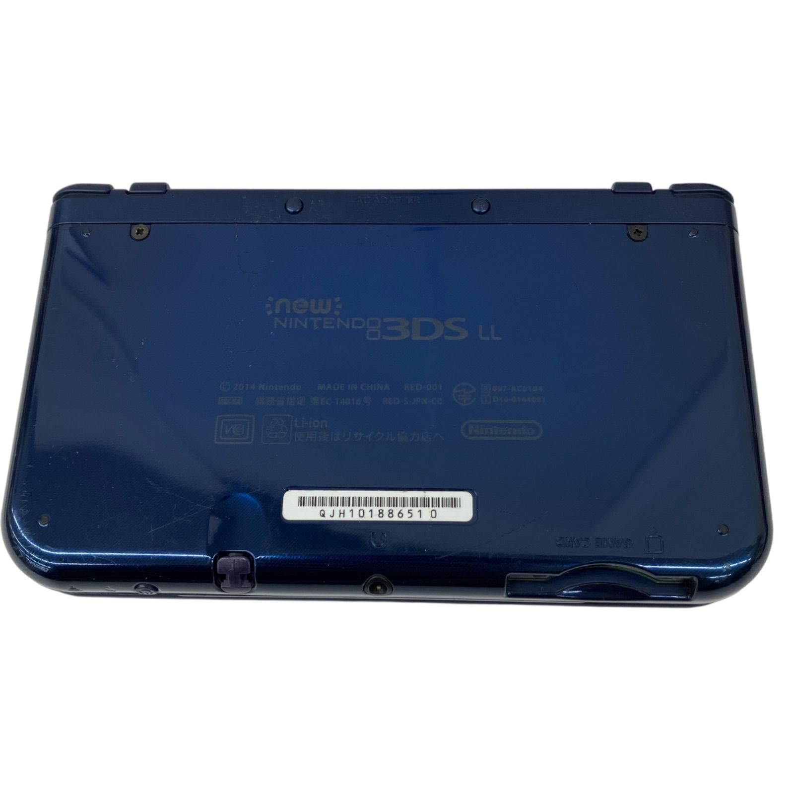 現状品★New Nintendo 3DS LL ブルー