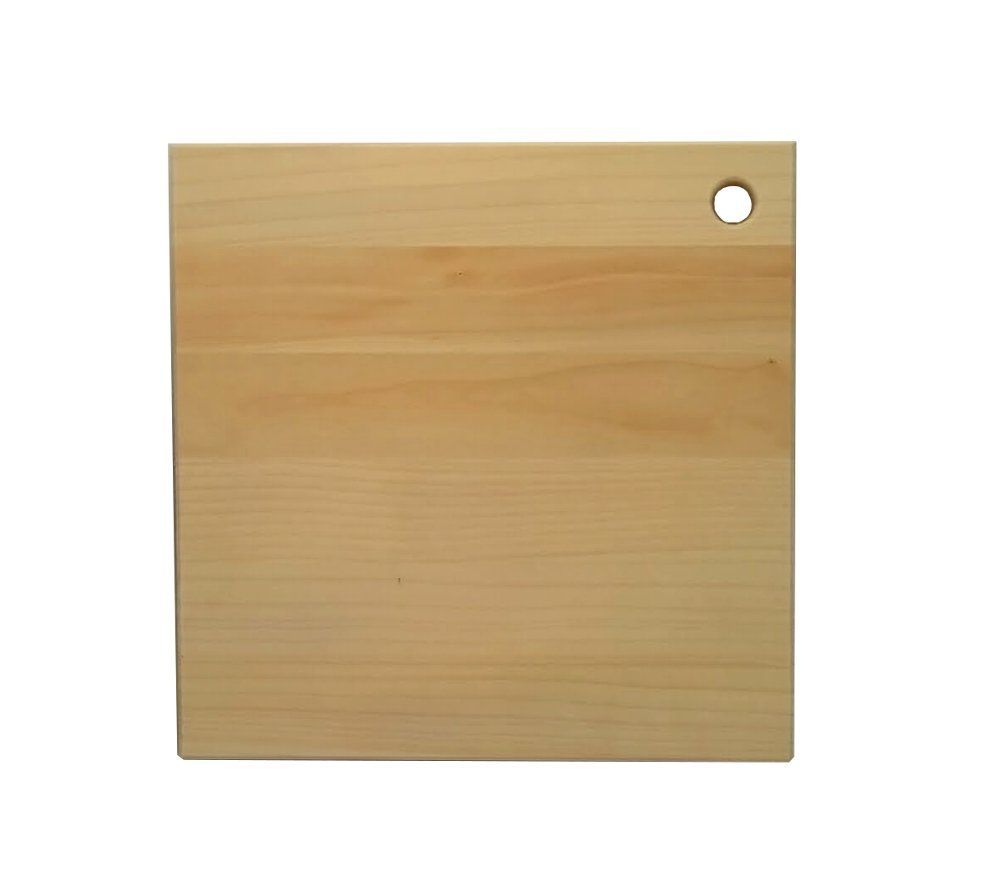 いちょう 天然木 まな板 無垢材 木製 正方形 【アウトレット品