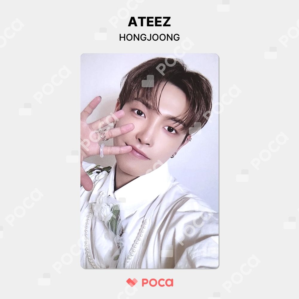 ATEEZ ホンジュン トレカ GOLDEN HOUR : Part.2 POCAALBUM TO