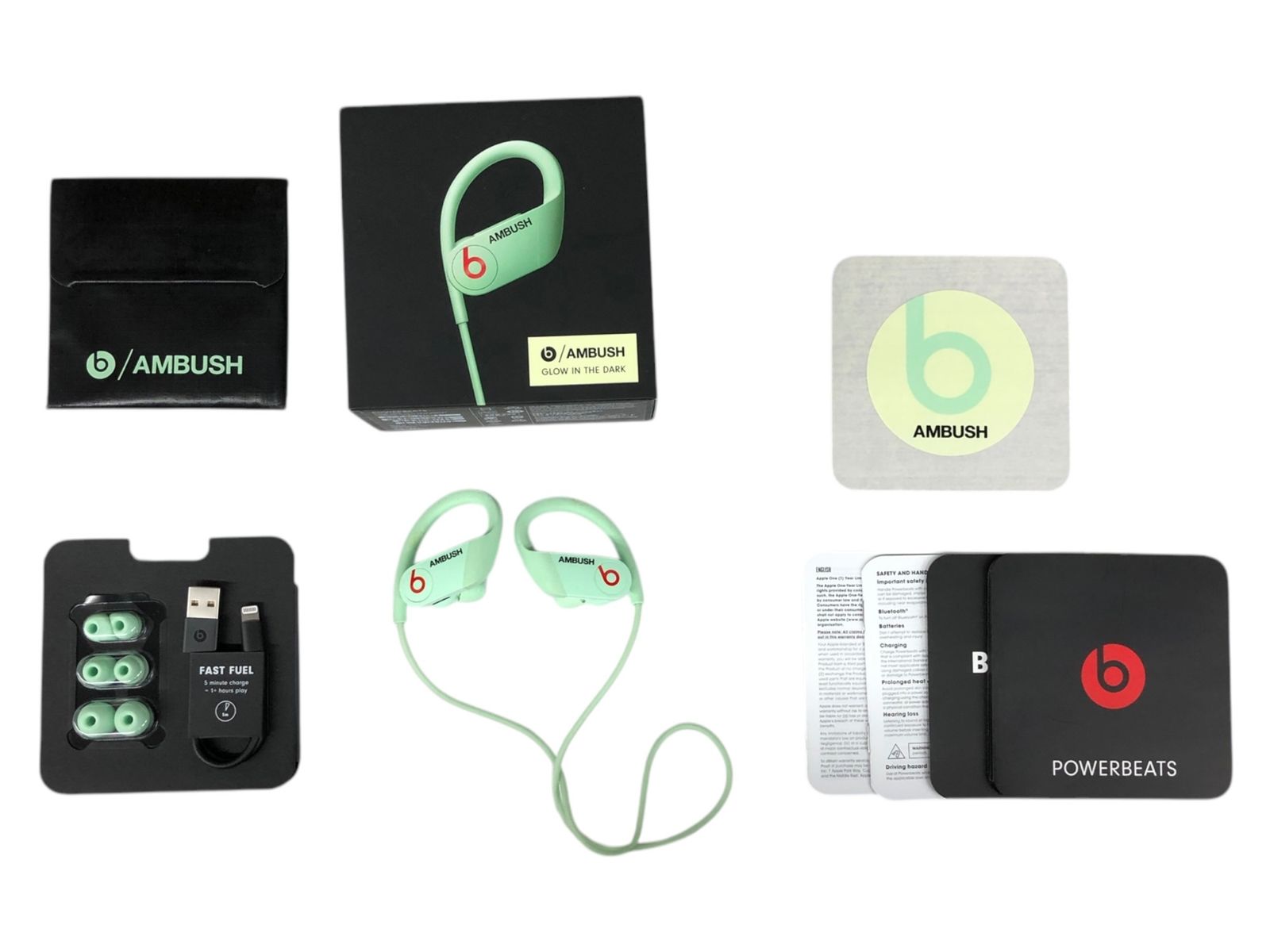 Beats by Dr. Dre (ビーツ) AMBUSH×beats POWERBEATS GLOW IN THE DARK