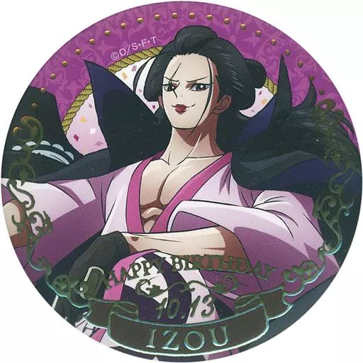 中古】バッジ・ピンズ イゾウ 「ワンピース バースデージュエリー缶