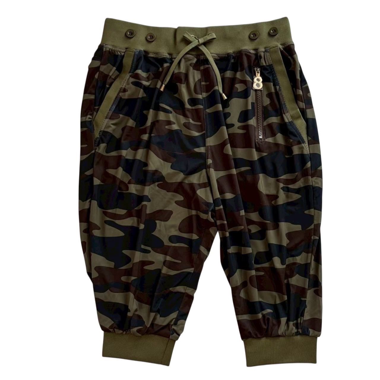 未使用　Muta marine マータマリン クロップドパンツ Mサイズ 未使用 Muta marine マータマリン クロップドパンツ 緑 紺 迷彩 8