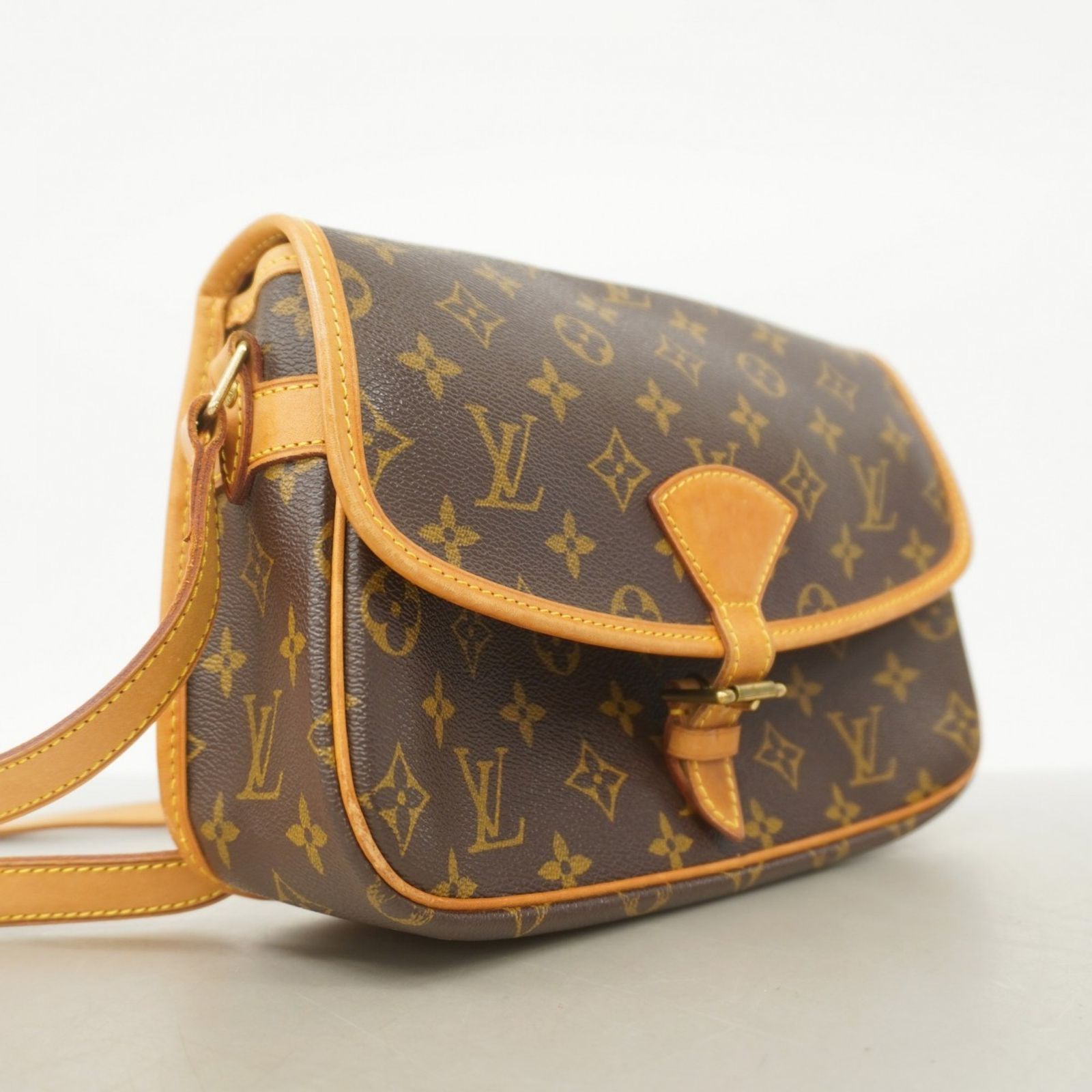 好評販売中 ルイ ヴィトン Louis Vuitton ルイ ヴィトン ショルダーバッグ モノグラム ソローニュ M42250 ブラウンレディース