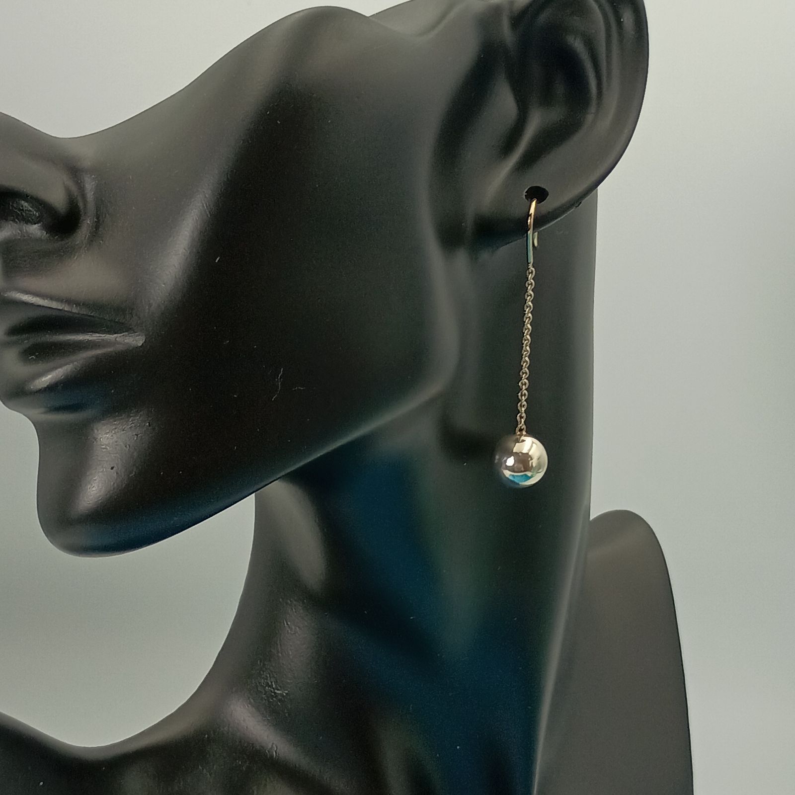 TIFFANY&Co ティファニー ピアス ハードウェア ボール チェーン フック 