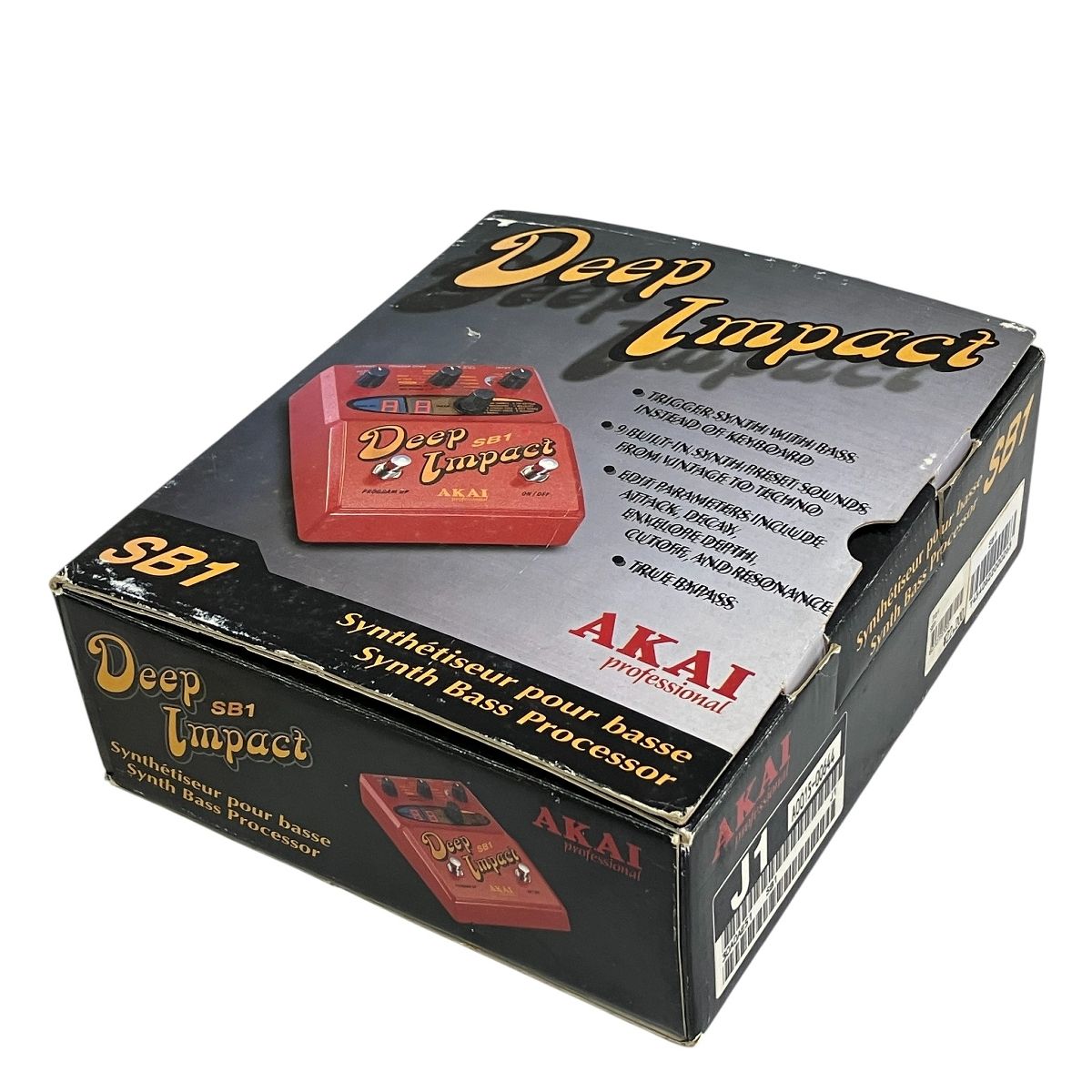 AKAI Deep Impact SB1 アカイ ディープインパクト ベースシンセ エフェクター 音響機器 T10489957