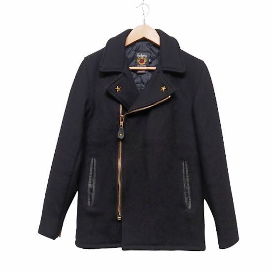 schott ワンスター ピーコート Schott ショット 32oz ジップフロント ワンスター メルトン