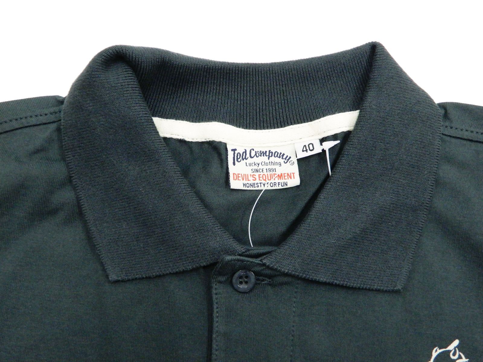 テッドマン TEDMAN ポロシャツ TMSP-700 ラッキーデビル エフ商会