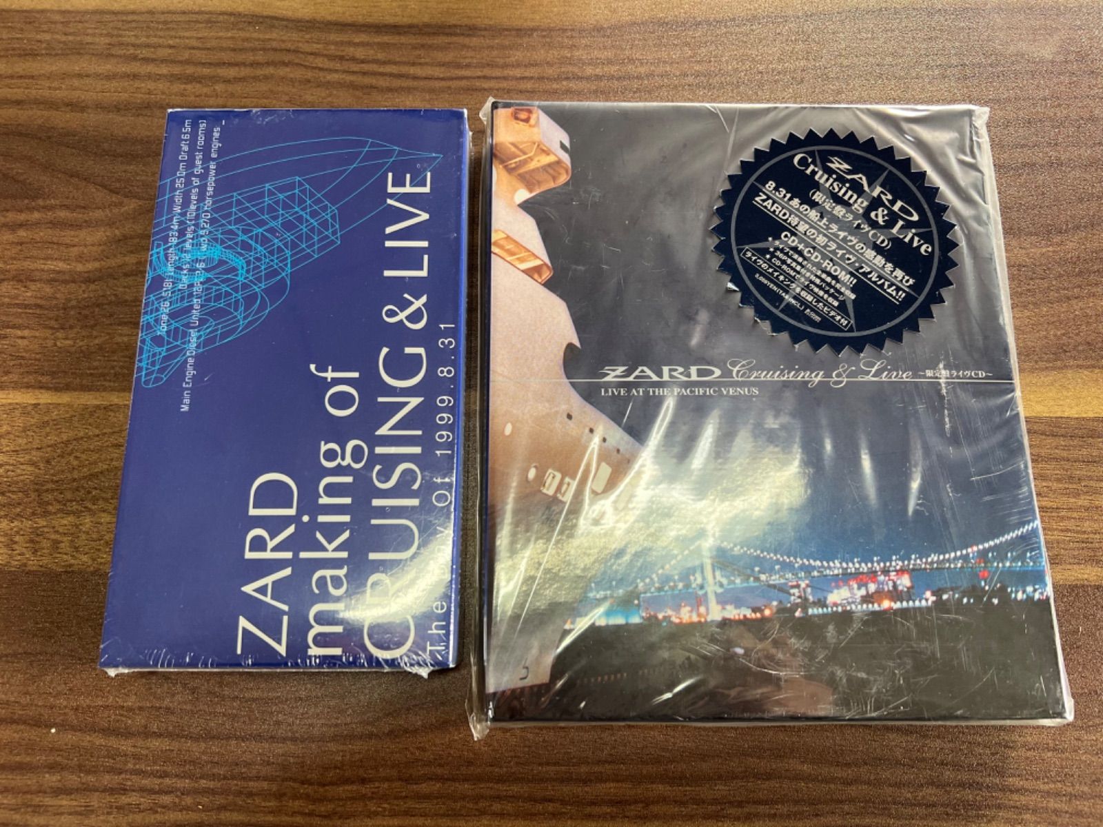未開封！ ZARD/Cruising & Live～限定盤ライヴCD～ VHS付き - メルカリ