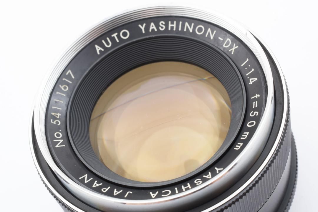 ◎フレア◎YASHICA YASHINON-DX 50mm F1.4 SO191 - メルカリ
