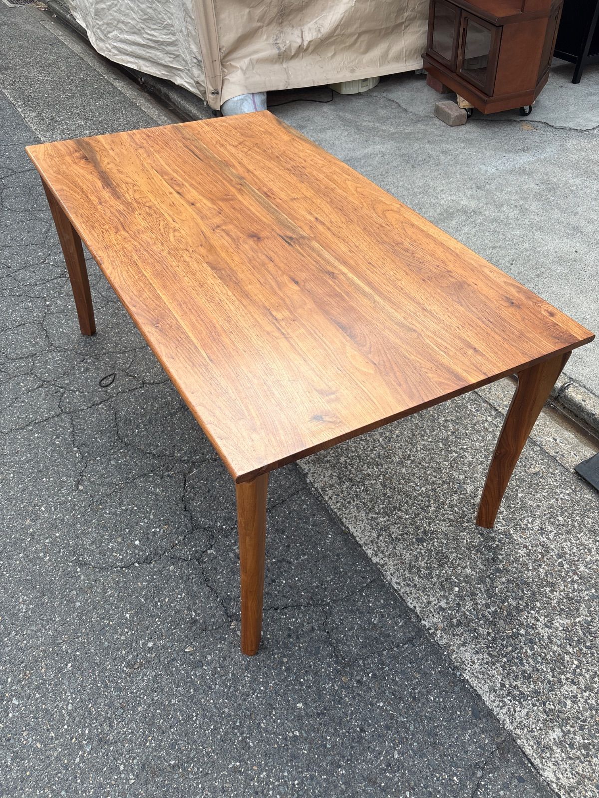 オーク材 円形テーブル 傷あり❗️引き取り限定❗️ 楽天市場