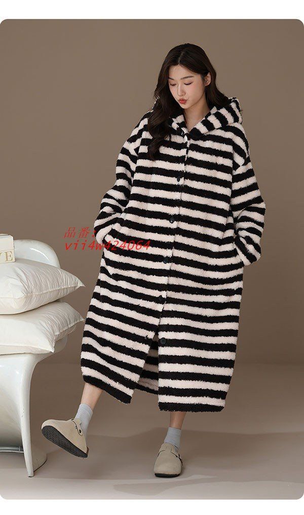 ルームウェア レディース ワンピース 寝巻き 寝間着 ゆったり もこもこ 暖かい 姉妹 パジャマ 着る毛布 お揃い 気持ちいい vii4w424064