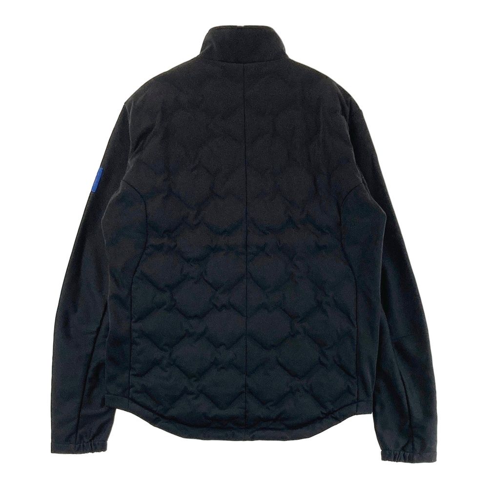 サイズ O DESCENTE GOLF デサントゴルフ 異素材切替 長袖 ダウンジャケット ブラック系 240101391694 ゴルフウェア メンズ ストスト