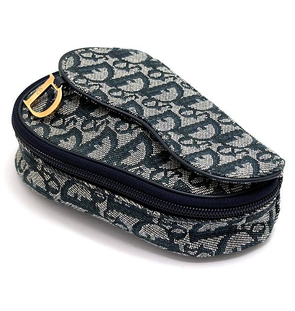 DIOR クリスチャンディオール　ポーチ　トロッター　見た目美品w3 楽天市場】【中古】Christian Dior トロッター ポーチ