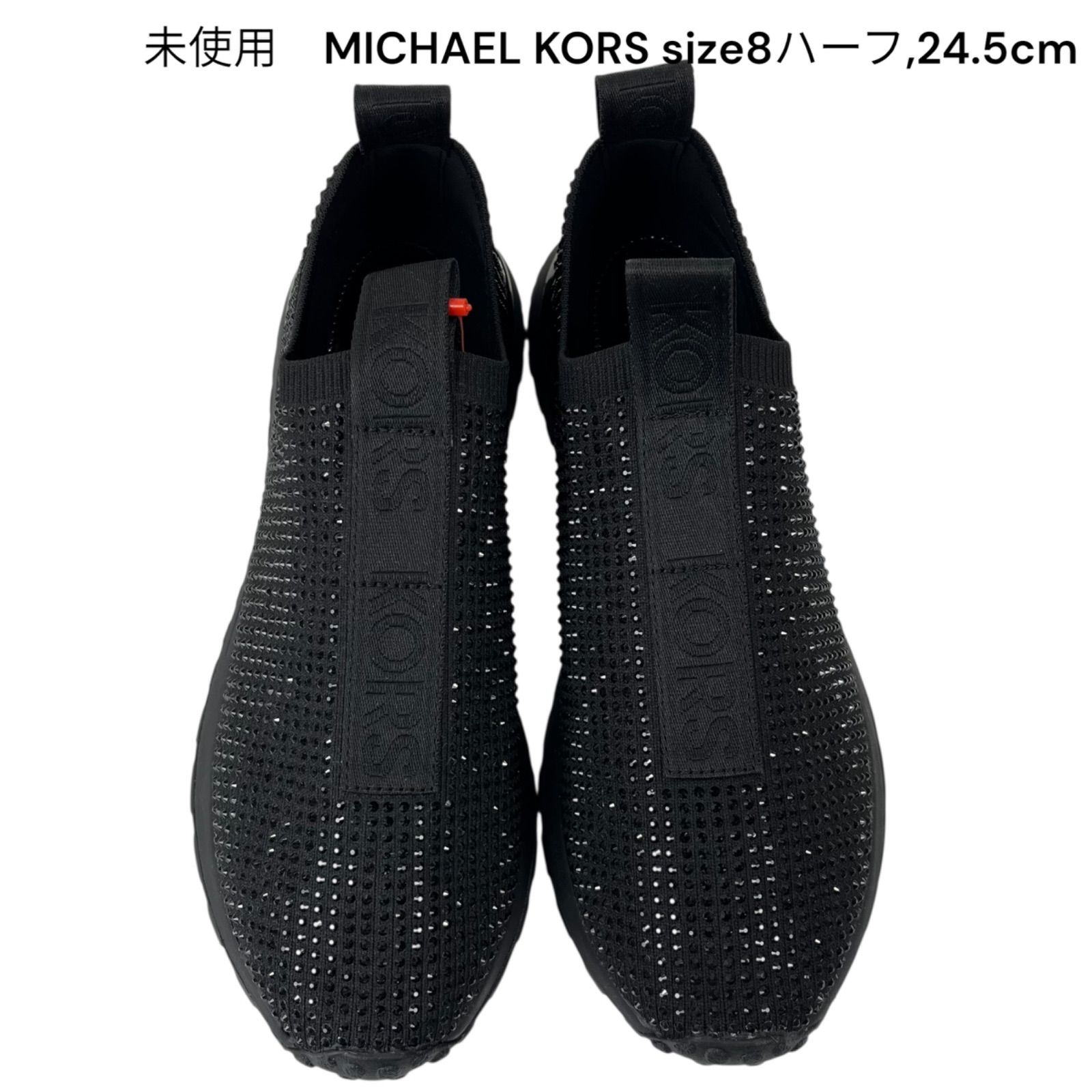 未使用 マイケルコース MICHAELKORS スニーカー スリッポン 8ハーフ 