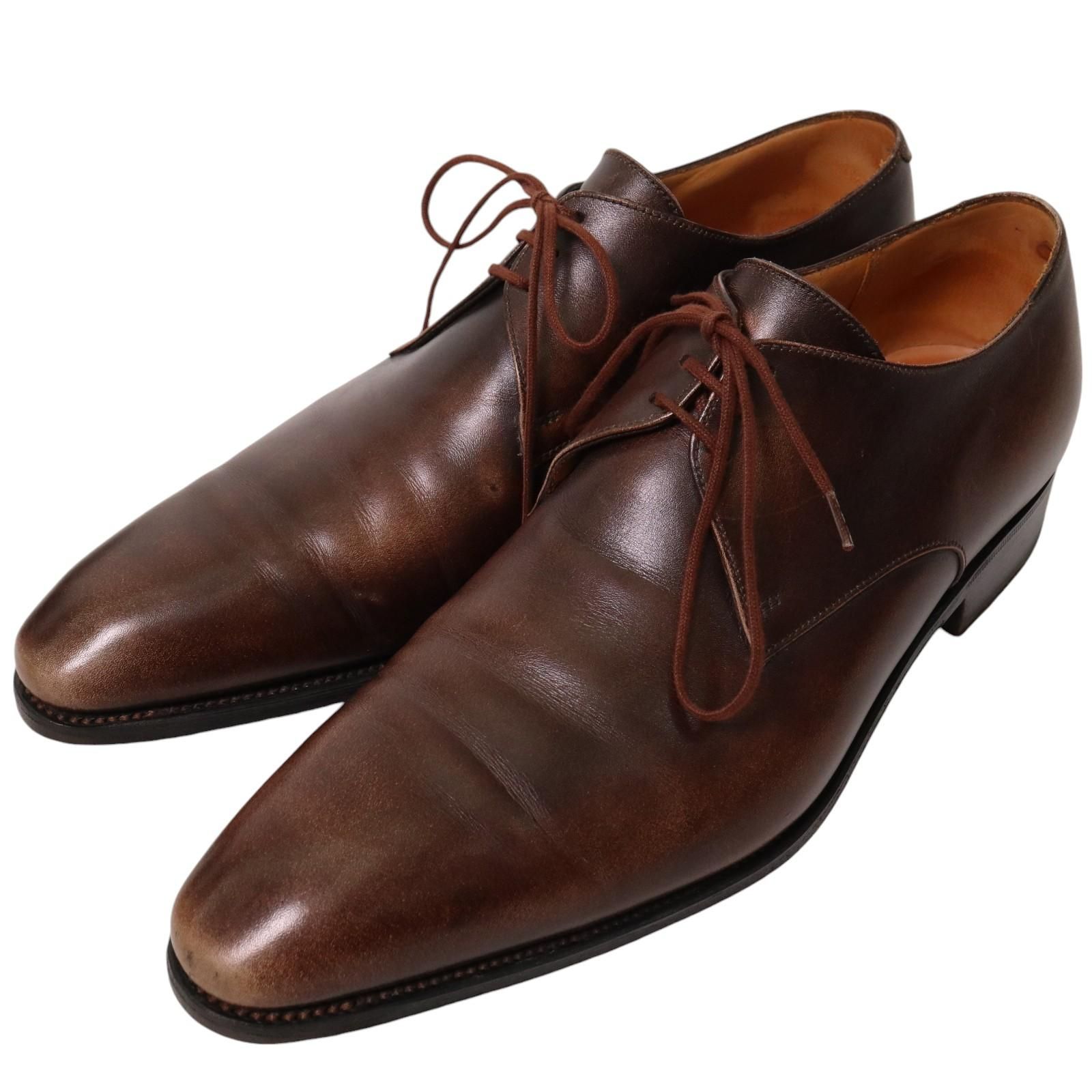 美品 J.M. WESTON 3 EYELETS DERBY 6/C ウエストン J.M. WESTON 3 EYELETS DERBY 6/C シューツリー付き