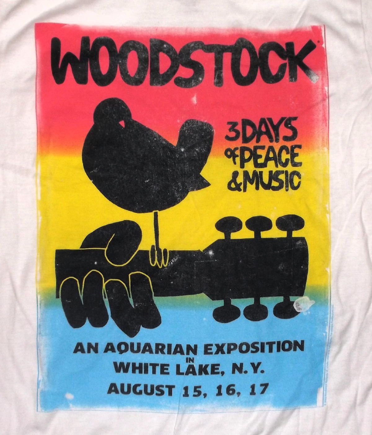 ウッドストック Tシャツ WOODSTOCK WHITE LAKE 正規品