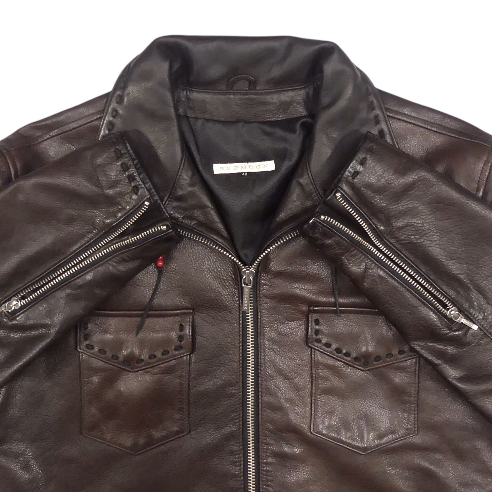 REDMOON レッドムーン シャツ レザー マッドドッグ L ジャケット