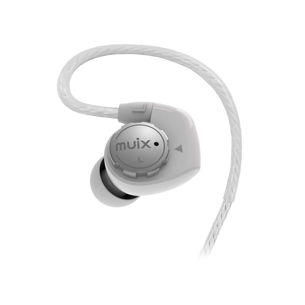 国内正規品 】 MUIX Hi-Fi デュアルサウンド インイヤー イヤホン IX1000HE ホワイト IX1000HE-WH [ホワイト ...