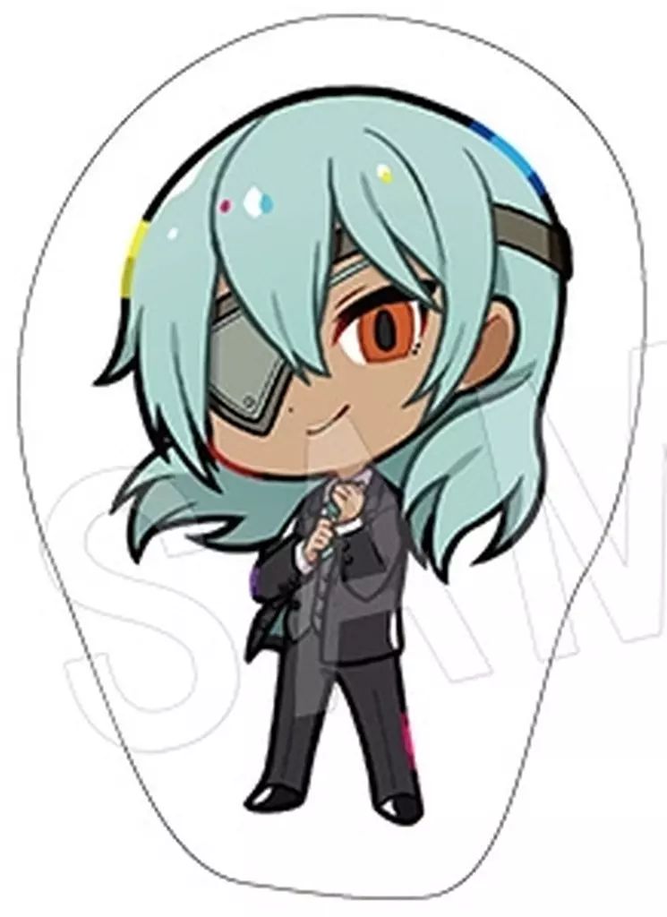 イナズマ 佐久間次郎　ぬいぐるみ　マスコット　キーホルダー　まるっこマスコット 中古】キーホルダー 佐久間次郎 ダイカットクッション