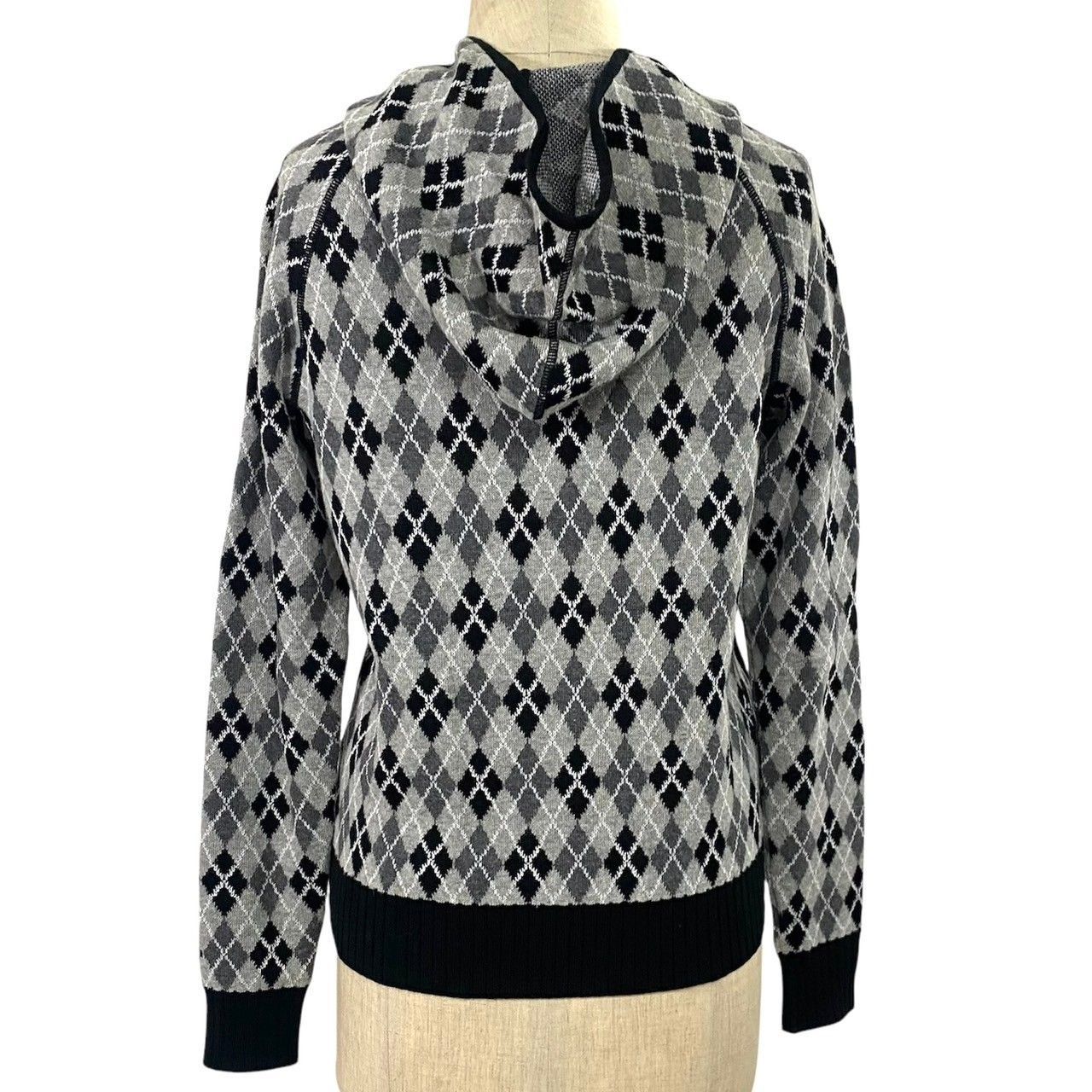 BURBERRY】FBA80-123-08 サイズ 1 ジップアップ ニットパーカー