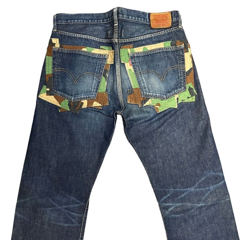 最終値下 Levi's × JUNYA WATANABE MAN デニム JUNYA WATANABE COMME des GARCONS MAN × Levis 503 カモ柄