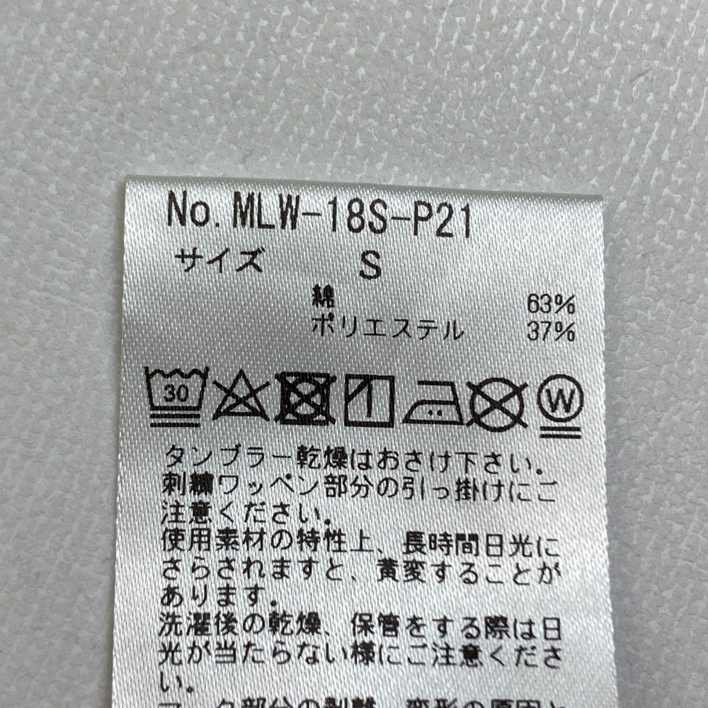サイズ：S MARK&LONA マークアンドロナ ノースリーブ ポロシャツ