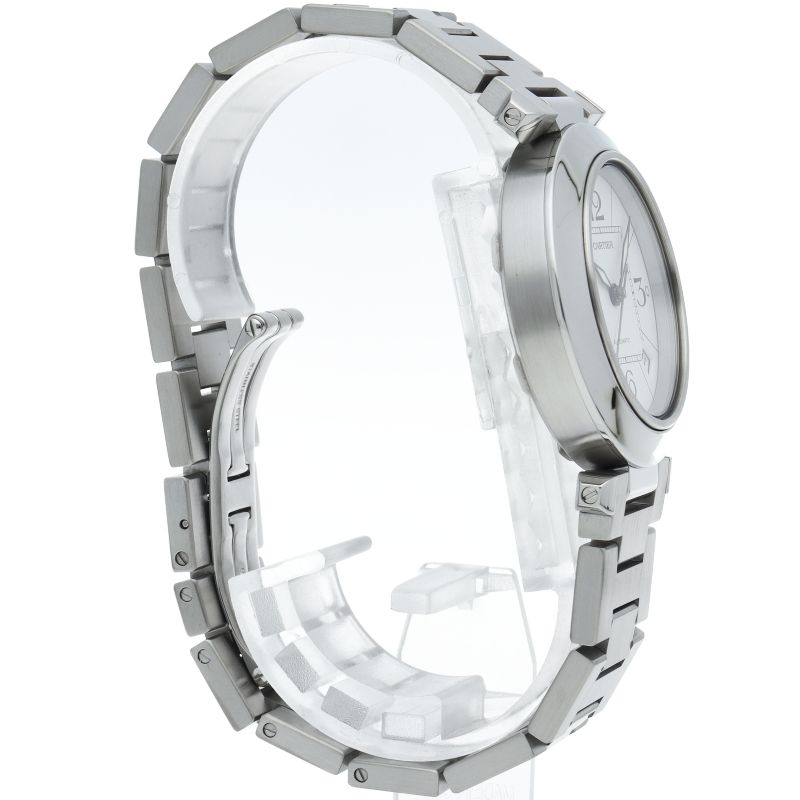 カルティエ パシャC ウォッチ W31074M7 箱 保証書 SS ユニセックス時計  