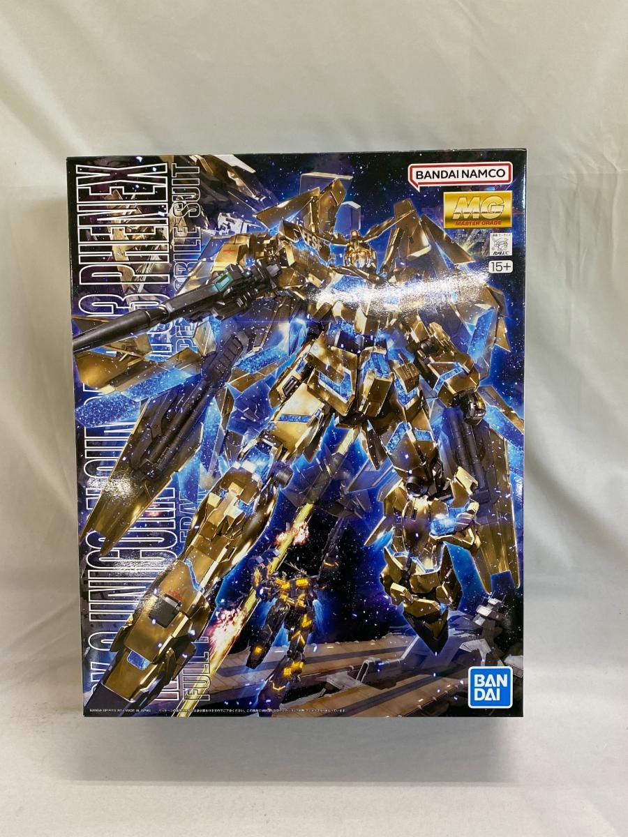 【未開封】MG 機動戦士ガンダムUC RX-0 ユニコーンガンダム3号機 フェネクス 1/100スケール 色分け済みプラモデル