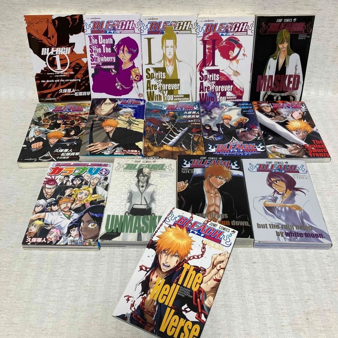 超特価激安 BLEACH ブリーチ 15冊 小説・オフィシャルキャラクターブック 少年漫画