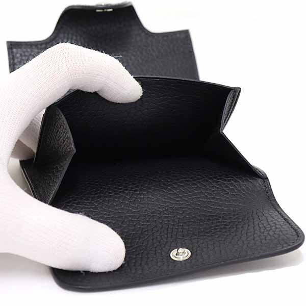 エルメス HERMES イリヤード コンパクト カードケース レザー B刻印  