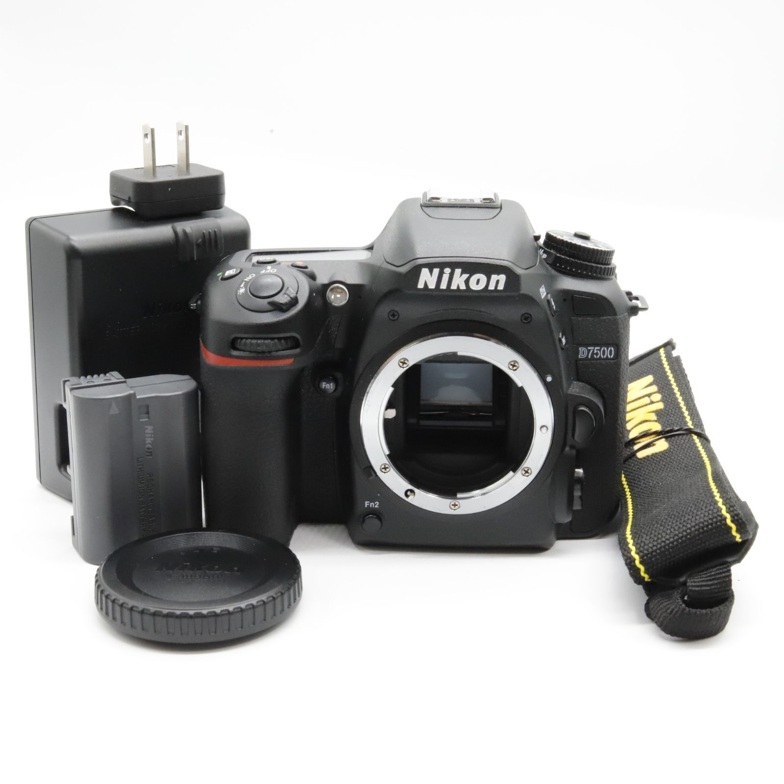 シャッター回数1960回!】□ほぼ新品□ Nikon Nikon デジタル一眼レフカメラ D7500 ボディ ブラック - メルカリ