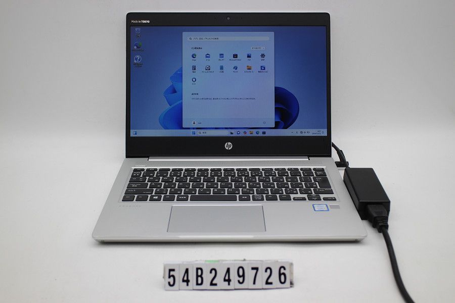 hp ProBook 430 G6 Core i5 8265U 1.6GHz/8GB/256GB(SSD)/13.3W/FWXGA(1366x768)/Win11 【54B249726】