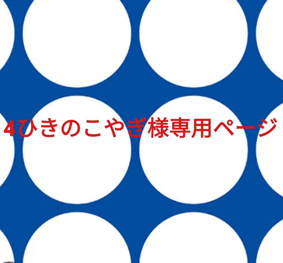 4ひきのこやぎ様専用ページです。