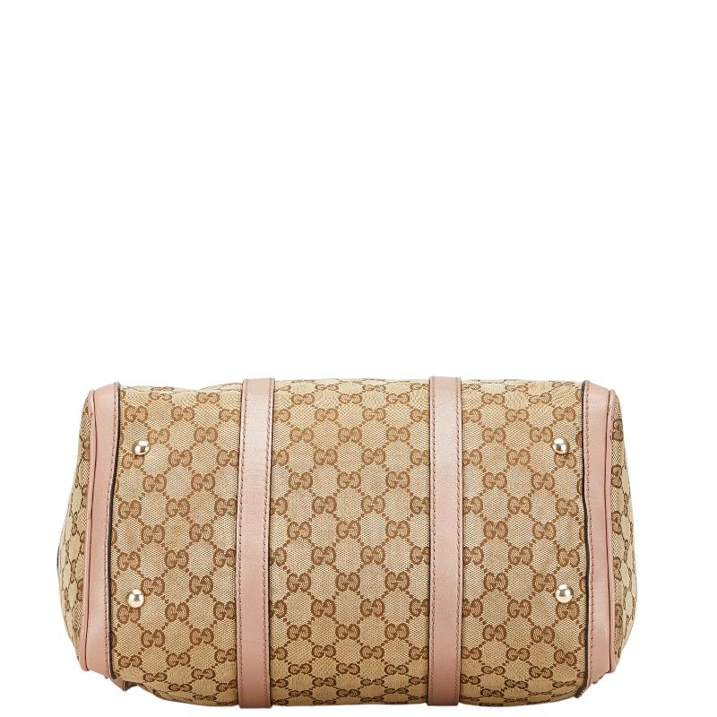 グッチ GGキャンバス ミニボストンバッグ ショルダーバッグ 2WAY
