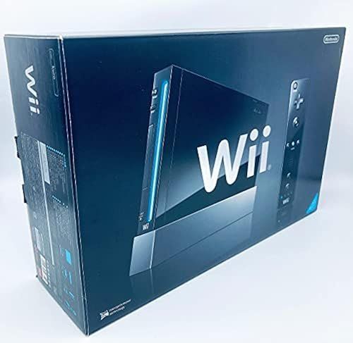 中古 Wii本体 (クロ) (「Wiiリモコンジャケット」同梱) (RVL-S