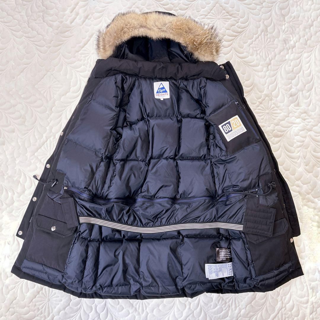 CapeHEIGHTS ケープハイツ ブライトウッド ロング ダウンコート フード 