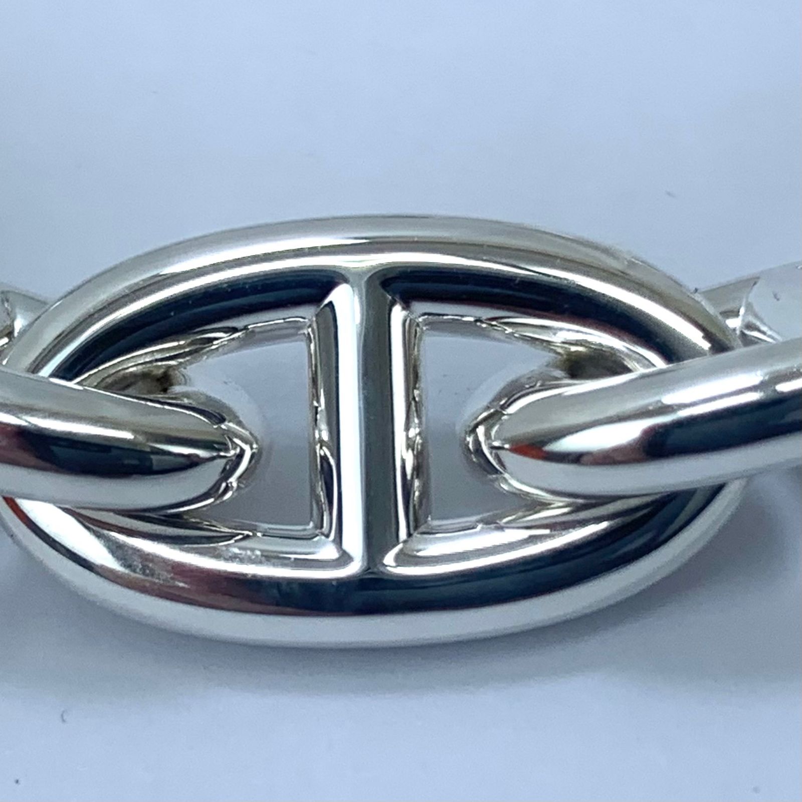 HERMES シェーヌダンクル GM 12コマ シルバー金具 シルバー 25W060752