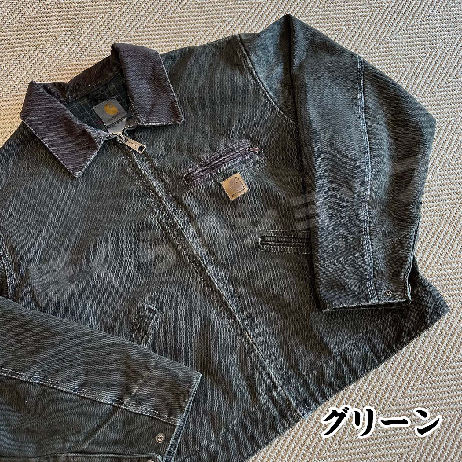 CARHARTT WIP カーハート DETROIT JACKET デトロイト ジャケット コート ジャケット メンズ カジュアル おしゃれ コットン グレー カーキ グリーン